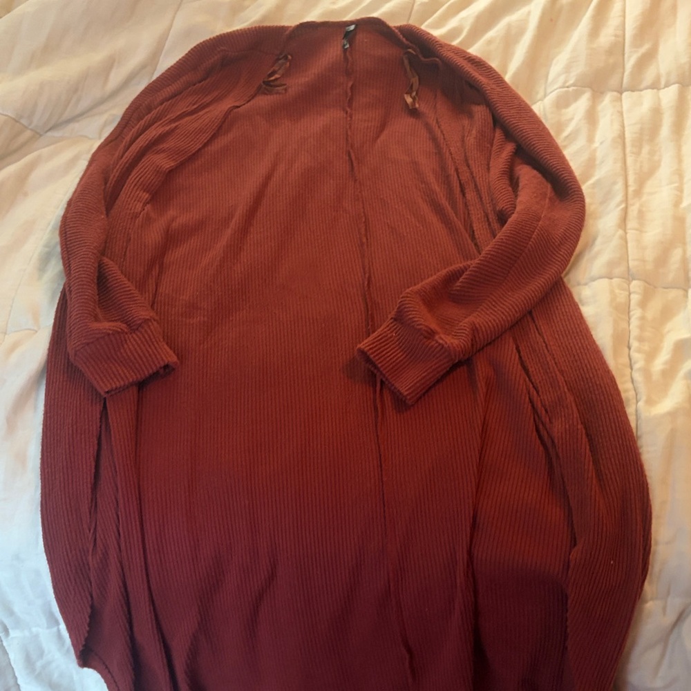 Torrid sleep Rust Long Cardigan‎